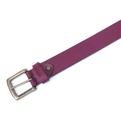 Mapple Wood Classic Essential Leather Belt