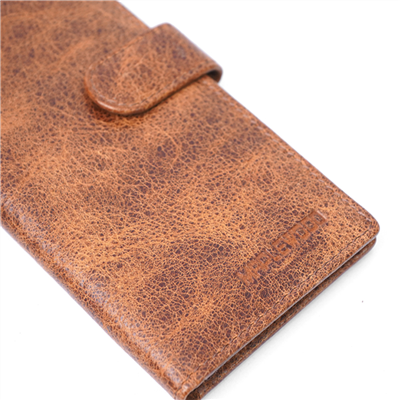 Multi Card Holder Leather Long Wallet With Id Window