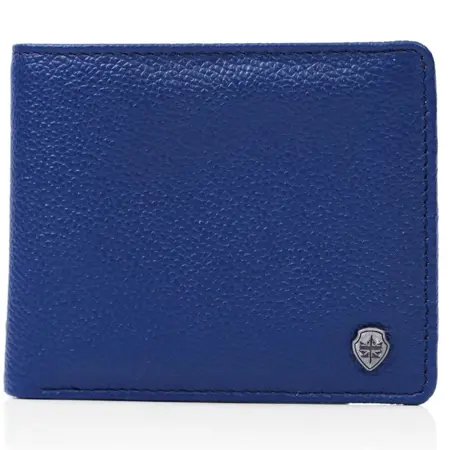 Men'S Classic Leather Wallet Burgundy - 00000007
