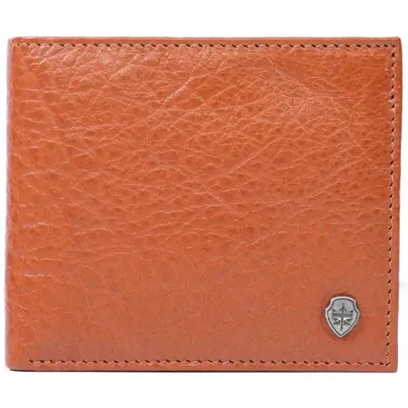 Genuine Leather Wallet - Tan - 00000010