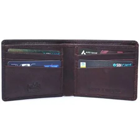 Vintage Brown Leather Wallet