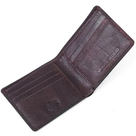 Vintage Brown Leather Wallet